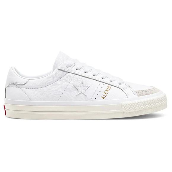 Converse x Alexis Sablone One Star Pro Ox Low Top White Mens Size 10 168658c New - Picture 1 of 10